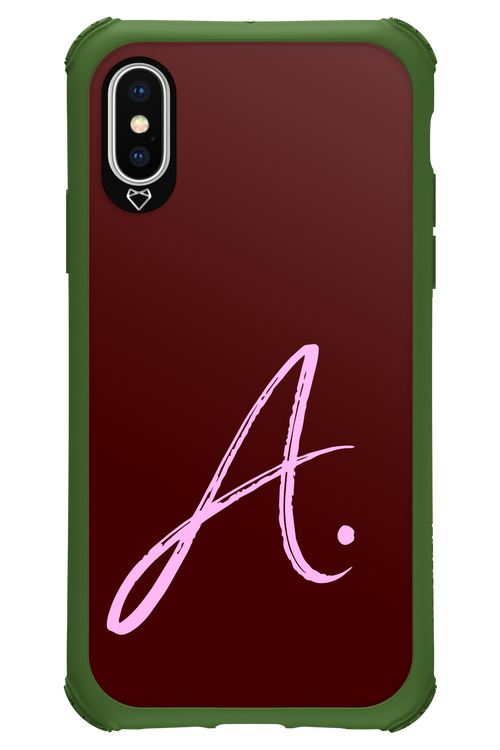(Dark Blush) A 2.0 - Apple iPhone X