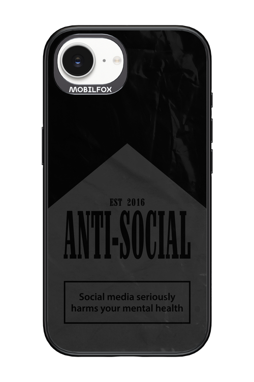 ANTI-SOCIAL (BLVCK) 2.0 - Apple iPhone 17e