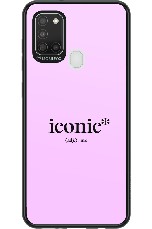 Iconic_ Pink - Samsung Galaxy A21 S