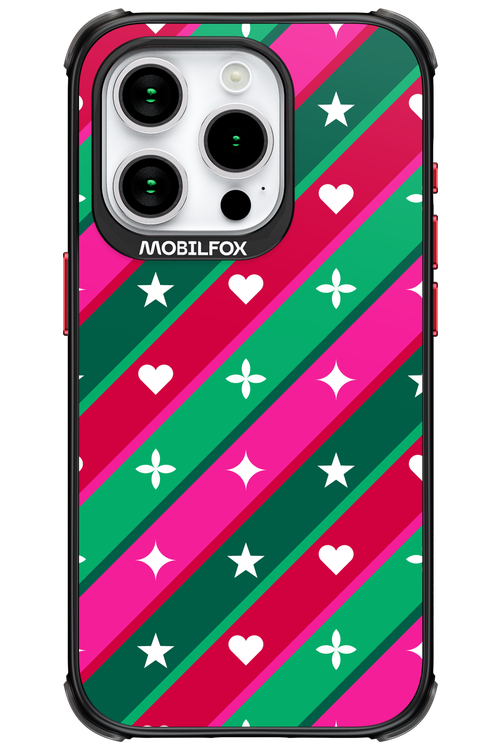 Christmas Stripes - Apple iPhone 15 Pro