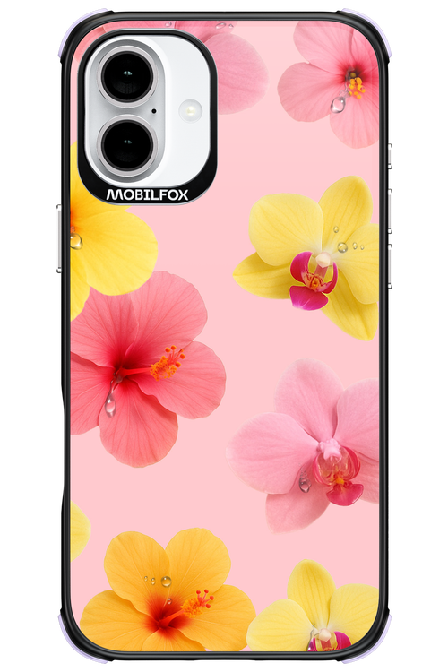 Sunset Flowers - Apple iPhone 16 Plus