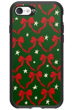 Bow & Stars (Green) - Apple iPhone 7