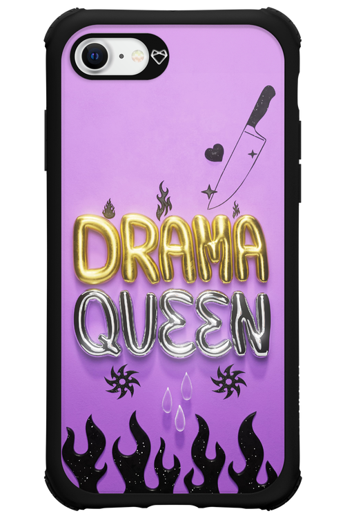 Drama Queen Purple - Apple iPhone SE 2020