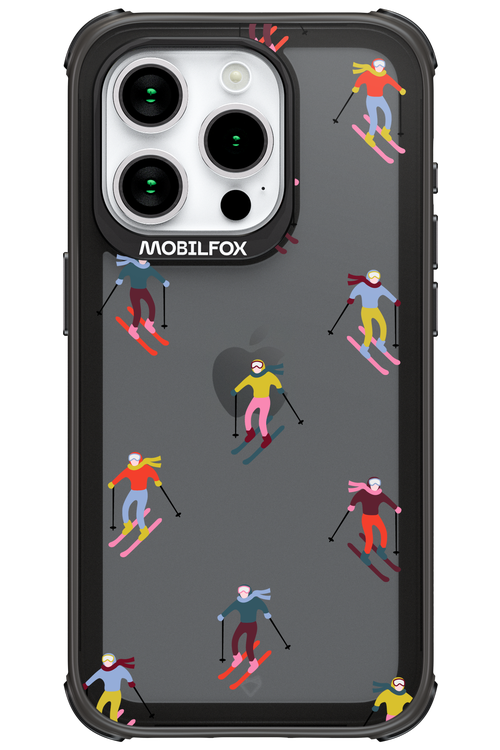 Snow Motion (Transparent) - Apple iPhone 15 Pro