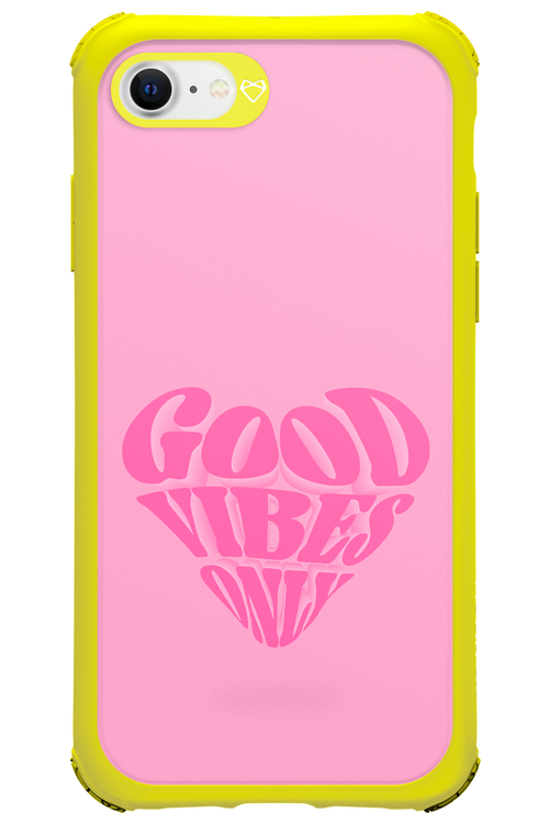 Good Vibes Heart - Apple iPhone SE 2020