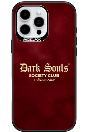 Dark Souls (Burgundy) - Apple iPhone 16 Pro Max