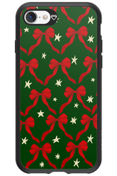 Bow & Stars (Green) - Apple iPhone SE 2022