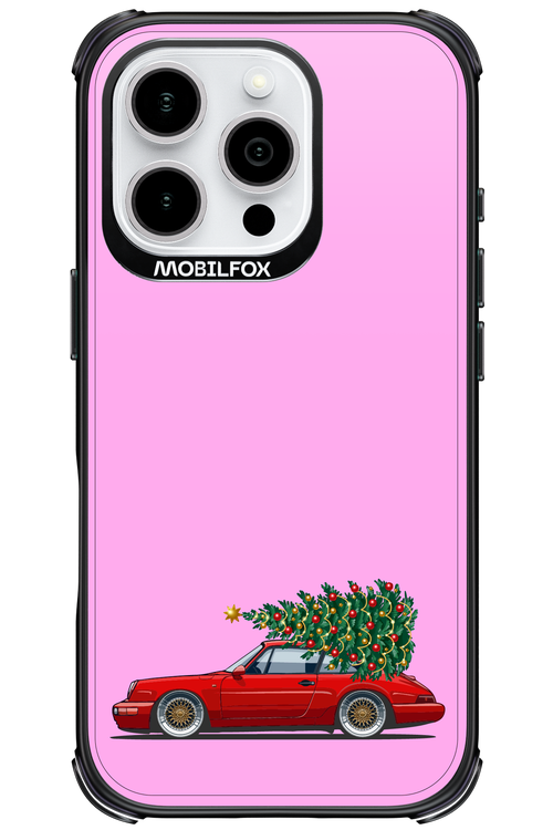 XMAS Car Pink - Apple iPhone 16 Pro