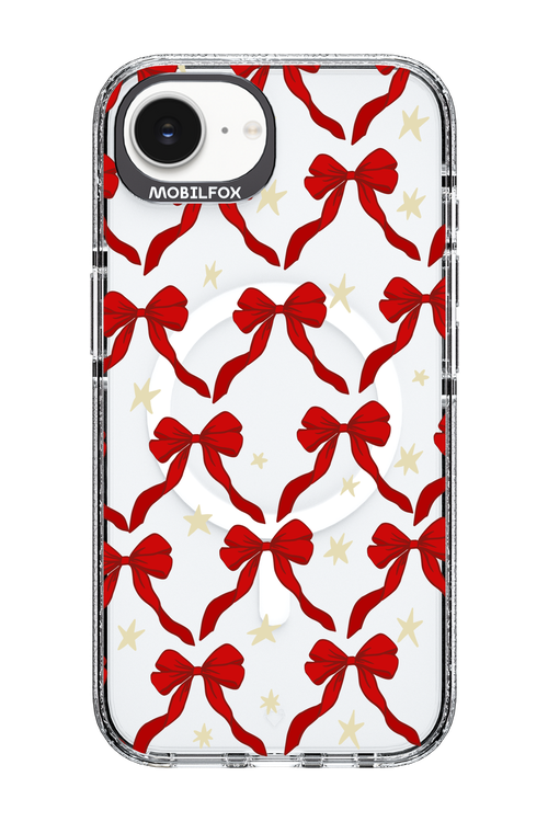 Bow & Stars (Transparent) - Apple iPhone 16e