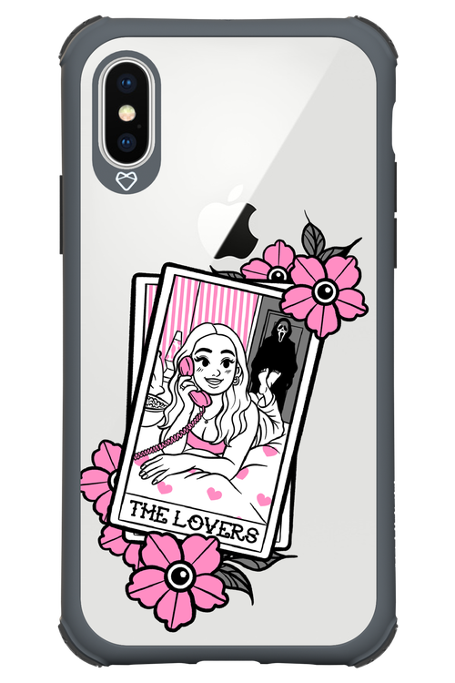 The Spooky Lovers (Transparent) - Apple iPhone XS