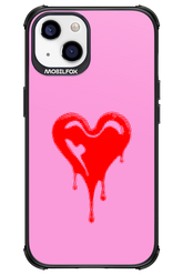 Heart Pink - Apple iPhone 13