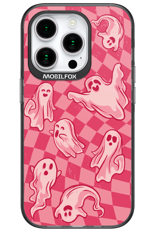 Strawberry Ghosts - Apple iPhone 15 Pro