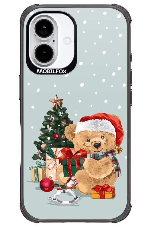 Merry Christmas Bear - Apple iPhone 16