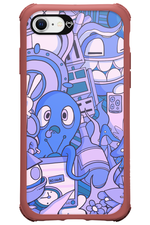 Blue Chaos - Apple iPhone SE 2020