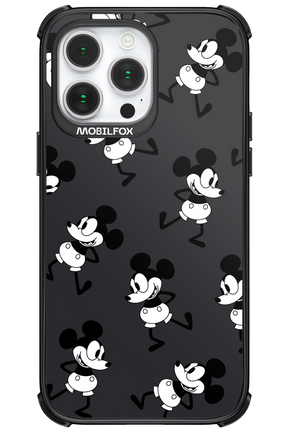 Iconic Mouse (antracite pattern) - Apple iPhone 14 Pro Max