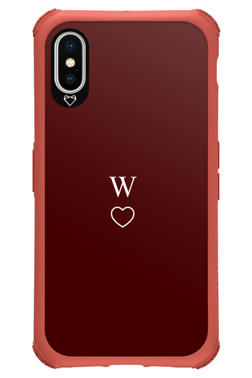 W Burgundia 2.0 - Apple iPhone XS