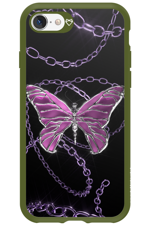 Butterfly Necklace - Apple iPhone 8