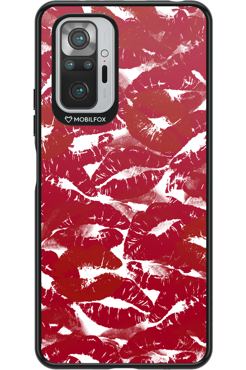 Burgundy and Kiss 2.0 - Xiaomi Redmi Note 10 Pro
