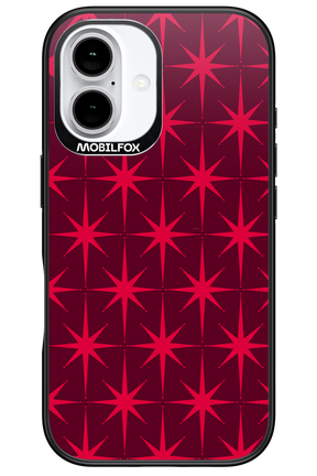 Burgundy Starss - Apple iPhone 16