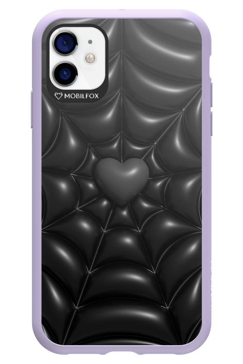 Black Spider Heart - Apple iPhone 11