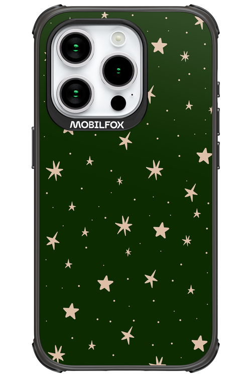 Forest Green Stars - Apple iPhone 15 Pro