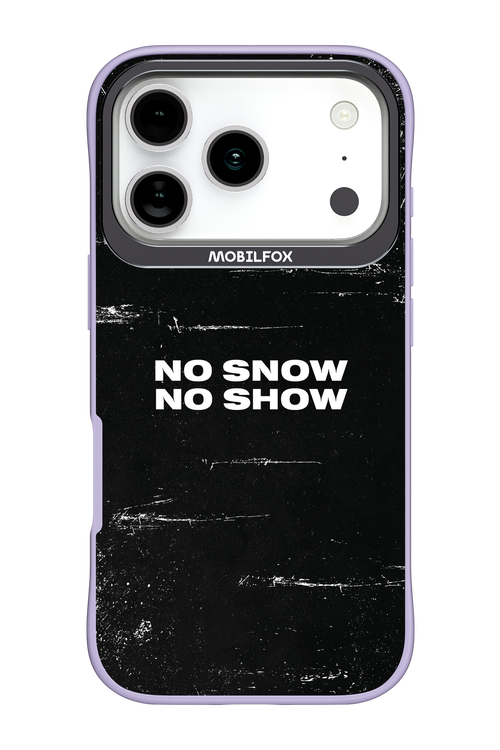 No snow, no show - Apple iPhone 17 Pro