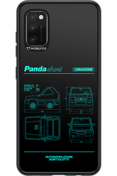 Panda Car Blue - Samsung Galaxy A41