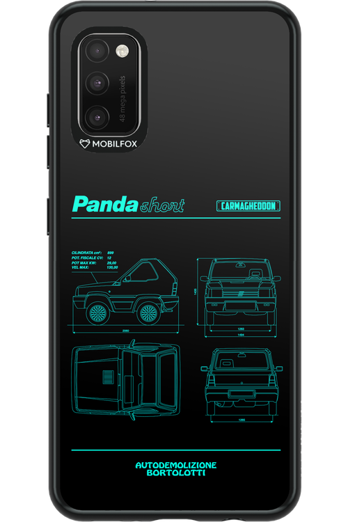 Panda Car Blue - Samsung Galaxy A41