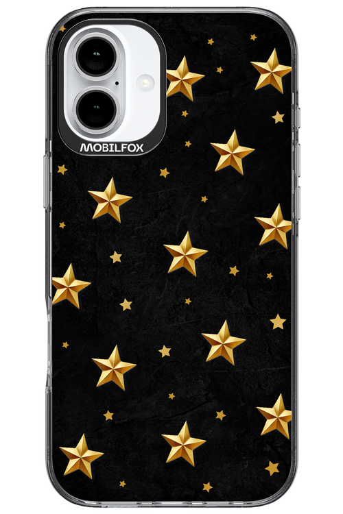 Golden Stars - Apple iPhone 16 Plus