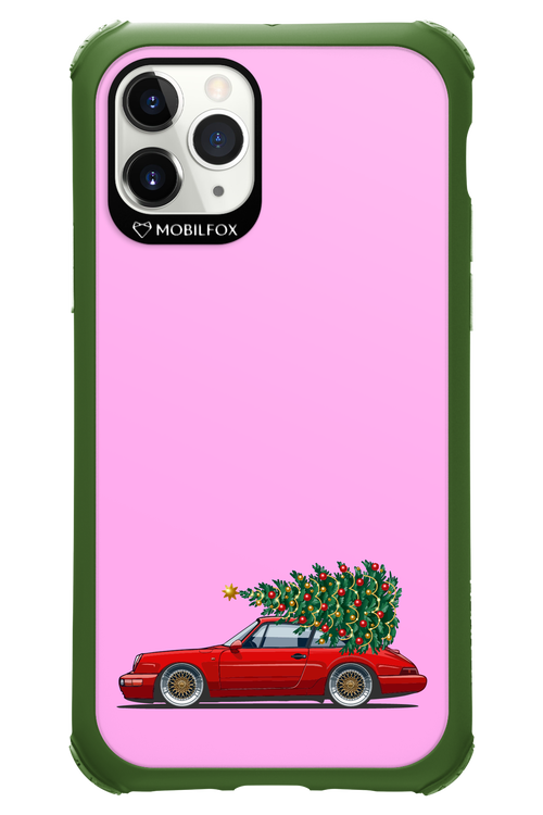 XMAS Car Pink - Apple iPhone 11 Pro