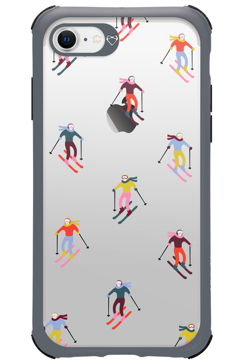 Snow Motion (Transparent) - Apple iPhone 7