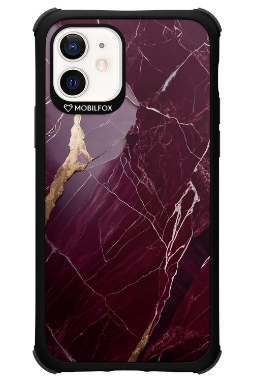 Burgundy Marble 2.0 - Apple iPhone 12