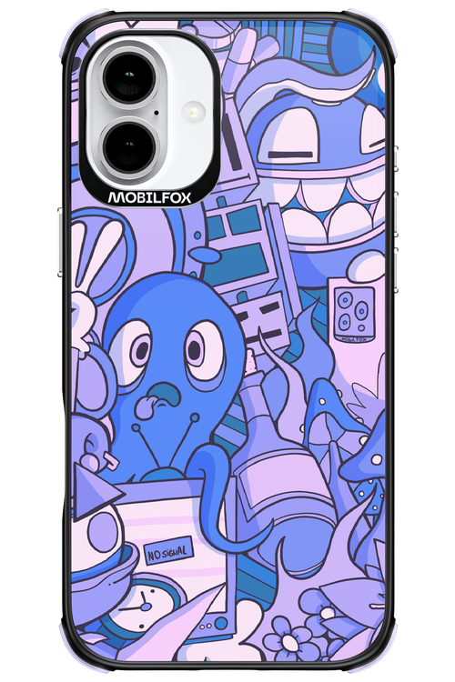 Blue Chaos - Apple iPhone 16 Plus