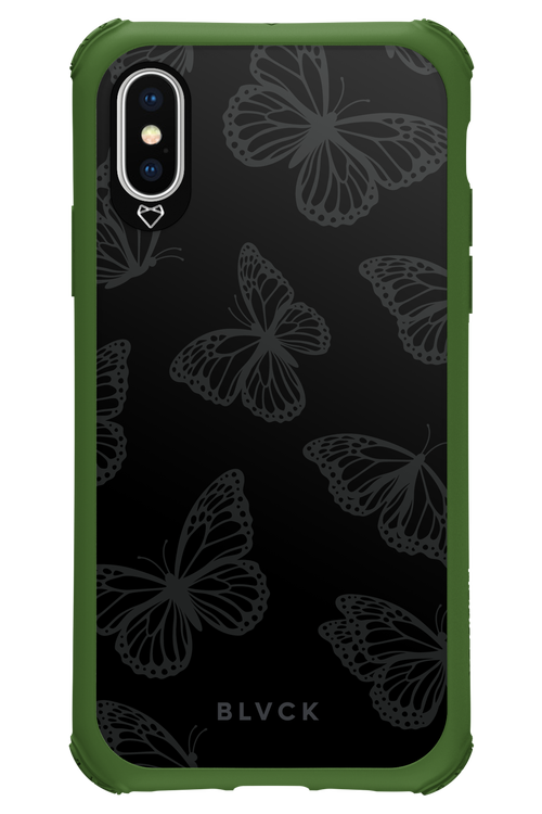 Black Butterflies - Apple iPhone X