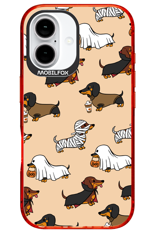 Scary Dachshund - Apple iPhone 16