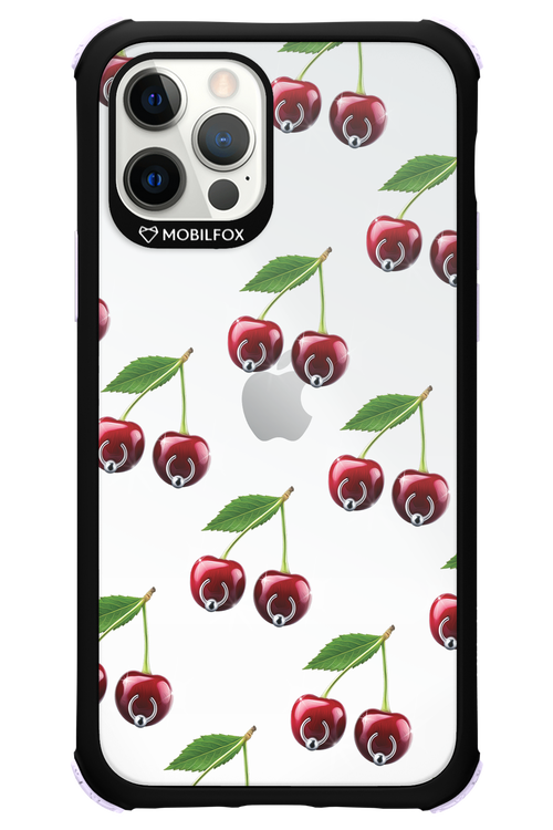 Spicy Cherries Transparent - Apple iPhone 12 Pro