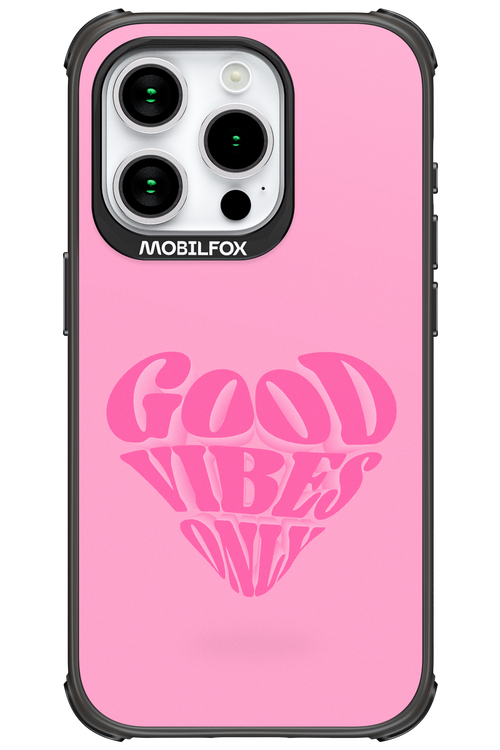 Good Vibes Heart - Apple iPhone 15 Pro