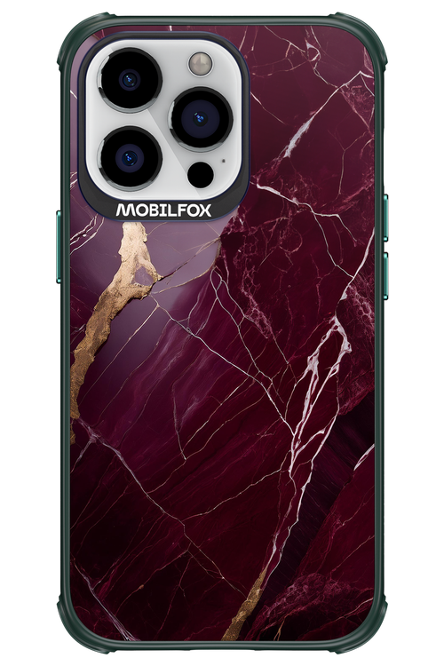 Burgundy Marble 2.0 - Apple iPhone 13 Pro
