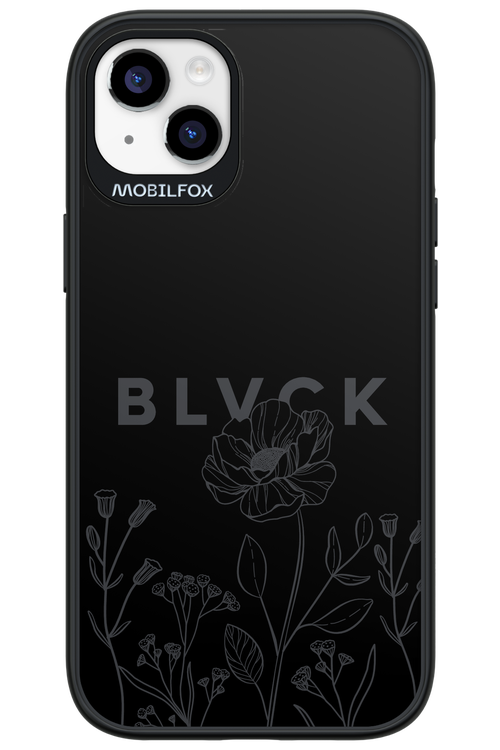 Black Flowers - Apple iPhone 14 Plus