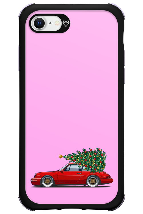 XMAS Car Pink - Apple iPhone 7