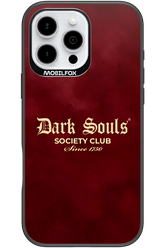 Dark Souls (Burgundy) - Apple iPhone 16 Pro Max