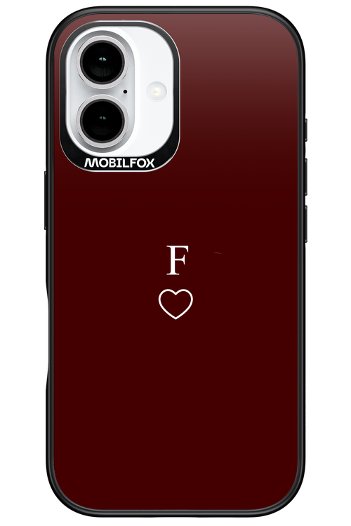 F Burgundia 2.0 - Apple iPhone 16