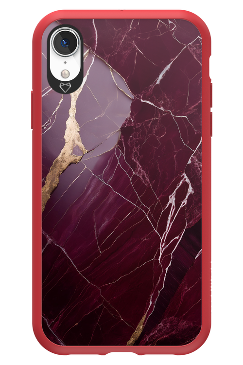 Burgundy Marble 2.0 - Apple iPhone XR