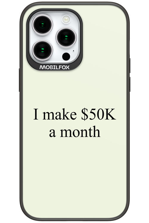 $50K - Apple iPhone 15 Pro Max