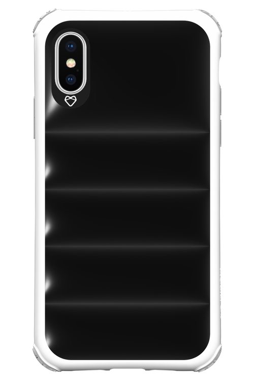 Black Puffer Case - Apple iPhone X