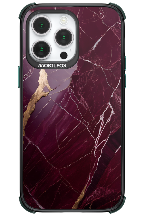 Burgundy Marble - Apple iPhone 14 Pro Max