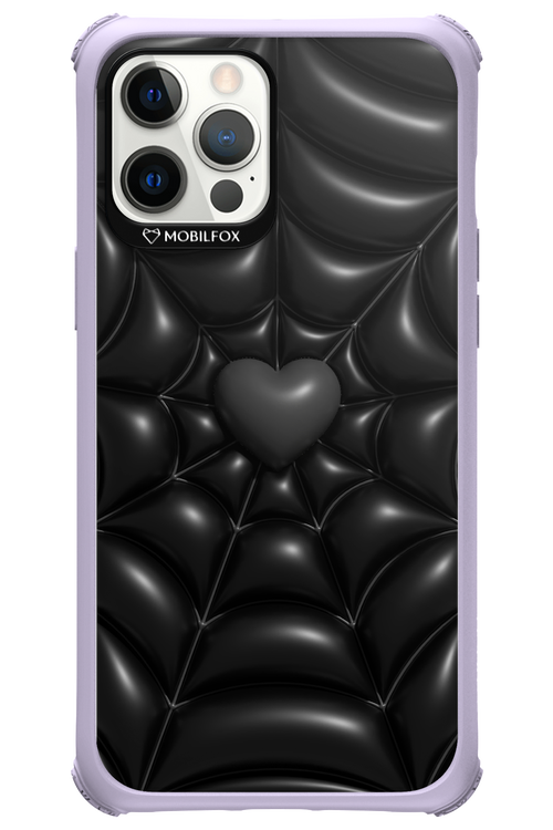 Black Spider Heart - Apple iPhone 12 Pro Max