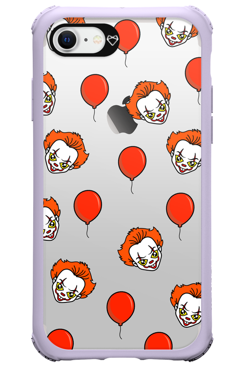 Mystery Clown (Transparent) - Apple iPhone 7
