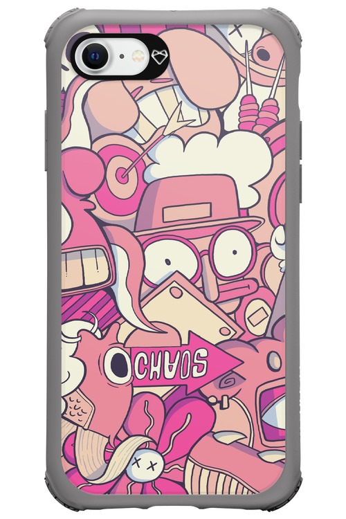 Coral Chaos - Apple iPhone SE 2020
