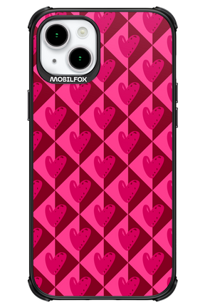 Holiday Heartss - Apple iPhone 15 Plus